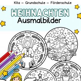 Kostenlose Ausmalbilder-Weihnachten für Kinder zum ausdrucken