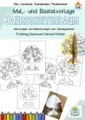 Bastelvorlage Jahreszeiten für Kinder Kindergarten, Vorschule, Grundschule Bastelidee für zu Hause Jahreszeitenbaum Ausmalen, Basteln