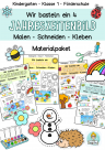 Einfache Bilder basteln Malen mit Kinder Jahreszeiten