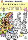 Ausmalbilder-Pop-Art-Ostern-Kinder