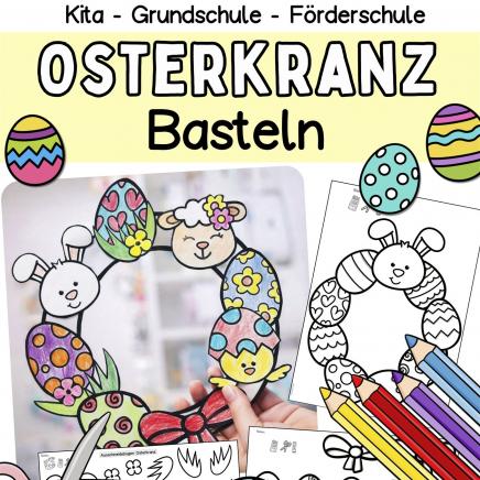 Ostern-basteln Kindern-Papier – Kindergarten-Förderschule-Grundschule-Vorschule