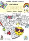 Sommer Ausmalbilder, Kindergarten, Grundschule, OGS, Sommerferien