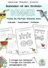 Sommer Bastelideen, Ausmalbilder, Kinder, Kindergarten, Grundschule
