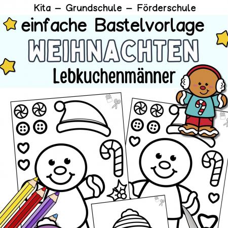 Einfache-Bilder-basteln-Weihnachten-Kindergarten-Vorschule-Klasse1-Förderschule