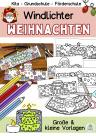 Weihnachten Windlichter Basteln aus Papier mit Kindern
