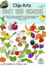 Cliparts, Clip Arts PNG Obst und Gemüse Sachunterricht DaZ-Material Clipart for Teachers