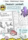 Deutsch 1. Klasse-Arbeitsblätter-Sommer-Lernheft Wiederholung-Klasse 2