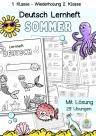 Deutsch 1. Klasse Arbeitsblätter Sommer Lernheft zur Wiederholung Klasse 2