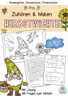 Hörübung Deutsch Hörverstehen Kinder Kindergarten Grundschule DaZ DaF Zuhören Herbst
