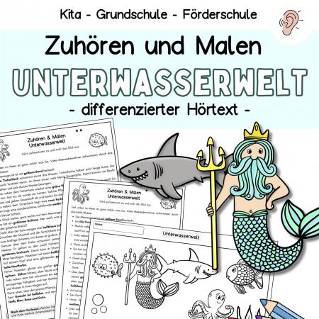 Hörverstehen Deutsch, Hörübung für Kinder zum Zuhören lernen im Kindergarten, Grundschule, DaZ