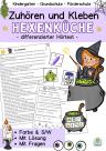 Halloween Lernspiel als Hörverstehen für Kinder im Kindergarten, Vorschule, Grundschule und DaZ-Unterricht
