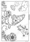 Zuhören Malen Kinder Kindergarten Grundschule