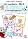 Klammerkarten Zahlenbilder, ZR 6, Zahlen, Mengen, Mengenerfassung, Simultanerfassung, Vorschule, Klasse 1, Mathe, Förderschule