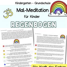 Kostenlose Mal-Meditation, Fantasiereise, Entspannungsuebung für kinder