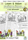 Leseübung Lesen und Malen Frühling Leseaufgabe Klasse 2, 3, DaZ, DaF