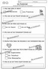 Arbeitsblatt Lesetext mit Fragen Grundschule