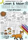 winter-lesen-verstehen-malen-klasse-2-3-4-daz- Leseverstehen
