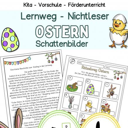 Lernspiel Ostern-Kindergarten-Vorschule-Klasse1-Förderspiel