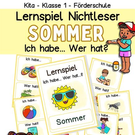 Lernspiel für Kinder im Kindergarten, in der Förderschule und Grundschule Klasse 1