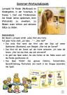 Sommer Förderspiel zur Sprachförderung und Frühförderung für Kinder