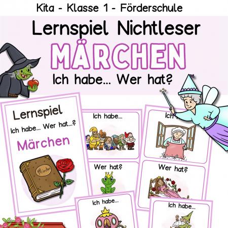 Märchen-Lernspiel-Kinder-Kindergarten-Vorschule-Klasse1-Sprachförderung