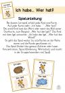 Spielanleitung Ich habe wer hat Lesespiel zum Lesen lernen
