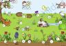 Lesen, Frühling, Lesespur, Sachunterricht, Deutschunterricht, DaZ, Lesespiel, Sachtext