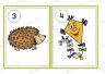 Zahlenspiel Rechenspiel Herbst Klasse 1
