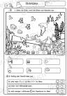Mathe Arbeitsblatt Klasse 1 Zählen lernen, Strichliste Sommer