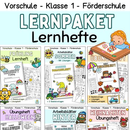 kindergarten-arbeitsblätter-vorschule-übungen-übungsheft-Fördermaterial-Klasse1
