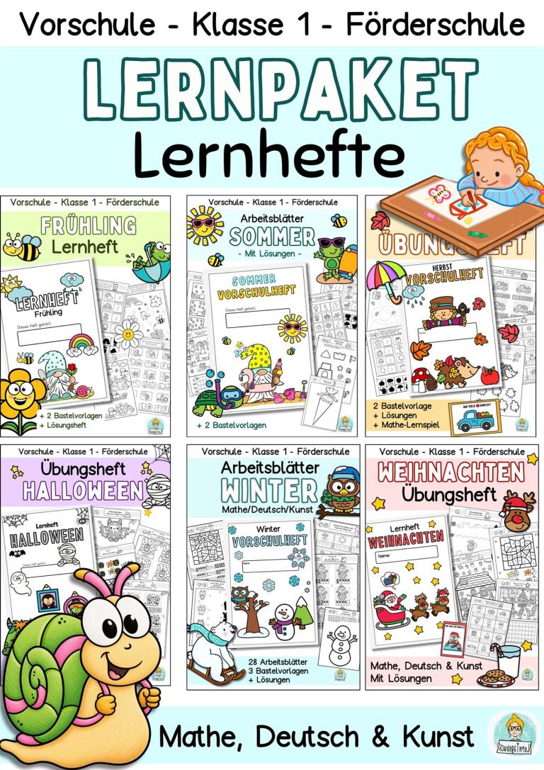 kindergarten-arbeitsblätter-vorschule-übungen-übungsheft-Fördermaterial-Klasse1