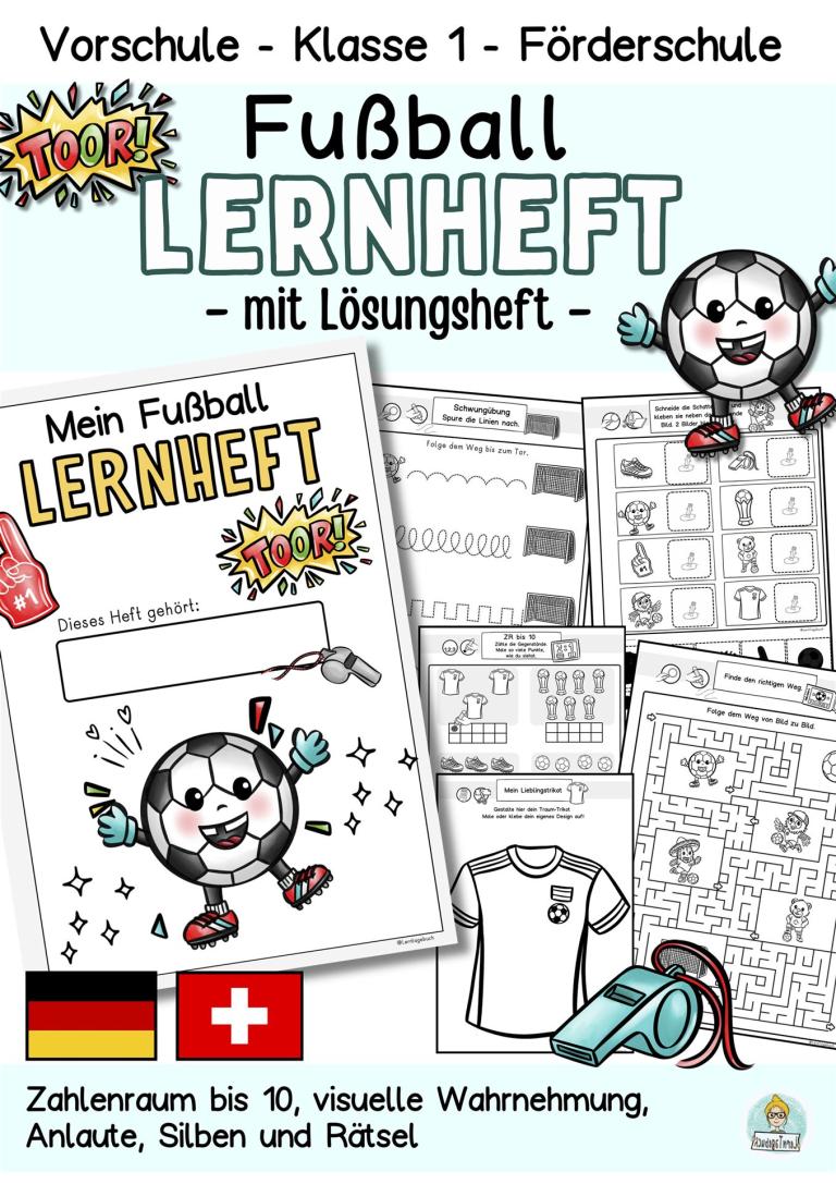 arbeitsblatt-Vorschulheft-Vorschule–Klasse 1-Fördermaterial-