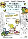 Arbeitsblätter-Übungen-Vorschule-Förderunterricht-Klasse1-Sommer-Mathe-Deutsch