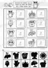 Übungsblatt-Visuelle-Wahrnehmung-Sommer-Schattenbilder-Vorschule-Einschulung