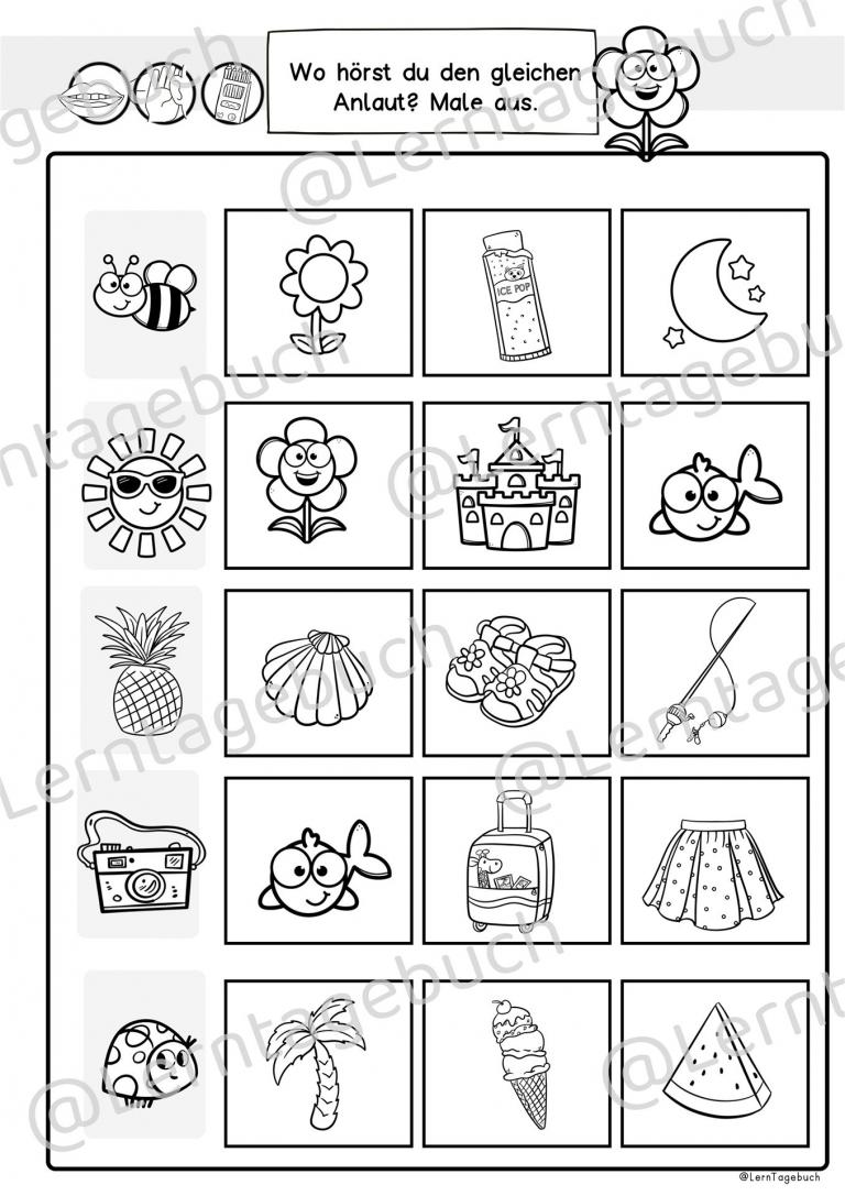 Lerntagebuch - Sommer Lernheft Vorschule, Förderschule
