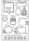 Steckbrief Portfolie Weihnachten Kindergarten-Vorschule-Grundschule
