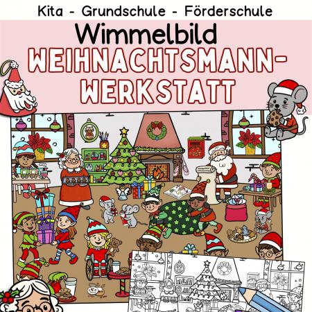 Wimmelbild-Suchbild-Weihhnachten-Wichtel