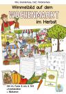 Wimmelbild Suchbild Vorschule Kindergarten, DaF, DaZ Deutsch Klasse 1, 2 Herbst Wochenmarkt Sprachförderung